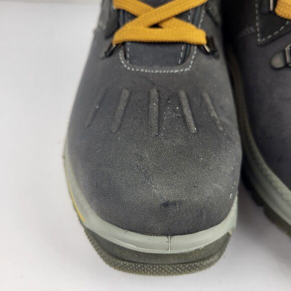 Santana Canada Milly Boots Waterproof Leather Faux fur Gray Size 8.5 - Picture 8 of 14